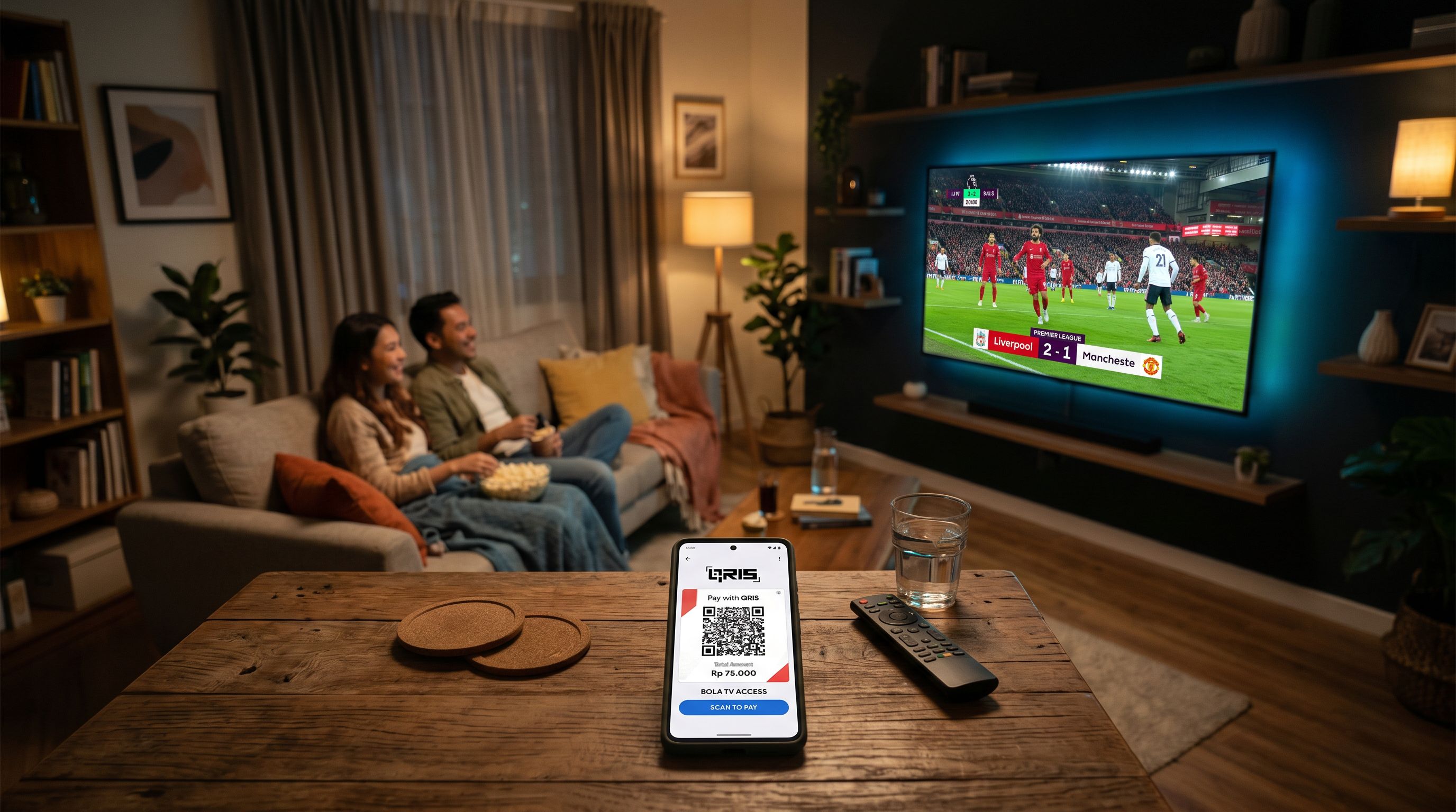 Cara Nonton Liga Inggris 2026/2027 Resmi & Murah: Panduan QRIS!