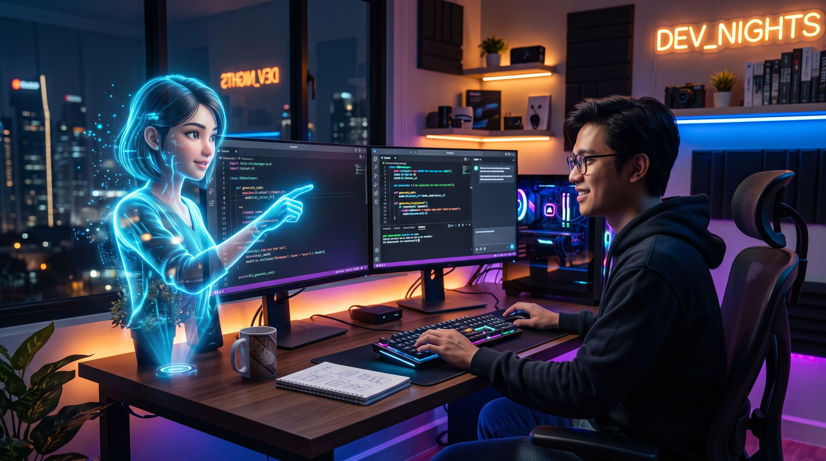Cara Pake Cursor AI & Github Copilot 2026: Bikin Web Modal Prompt!