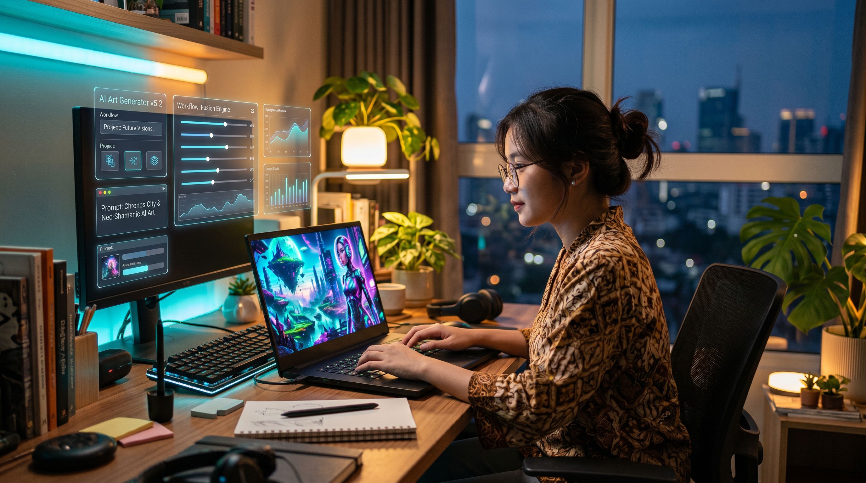 Tutorial Langganan Midjourney v7 & DALL-E 4 Indonesia 2026: Cara Bikin Gambar Pro Budget Pelajar!